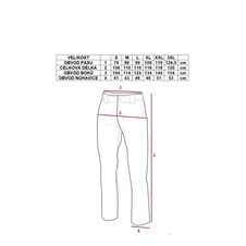 Kalhoty US BDU r-s vz.95